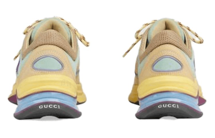 Кроссовки Gucci Run Yellow - изображение 5