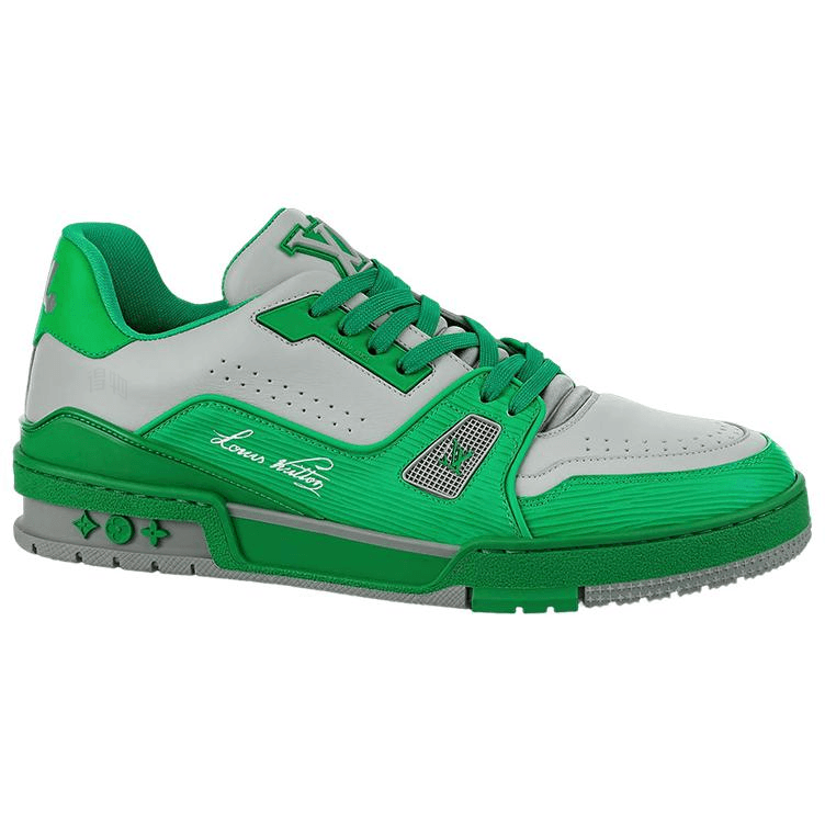 Кроссовки Louis Vuitton Trainer White Green - изображение 2