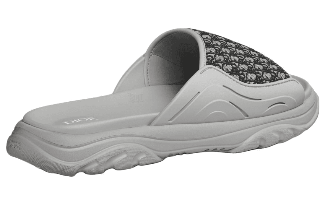 Сандалии Dior H-Town Oblique Gray - изображение 4