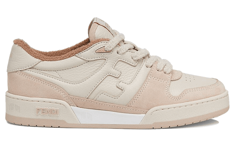 Кроссовки Fendi Match Suede Pink - изображение 2