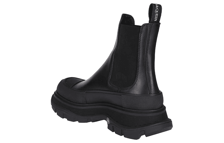 Ботинки челси Alexander McQueen Tread Slick Chelsea Boots Black - изображение 4