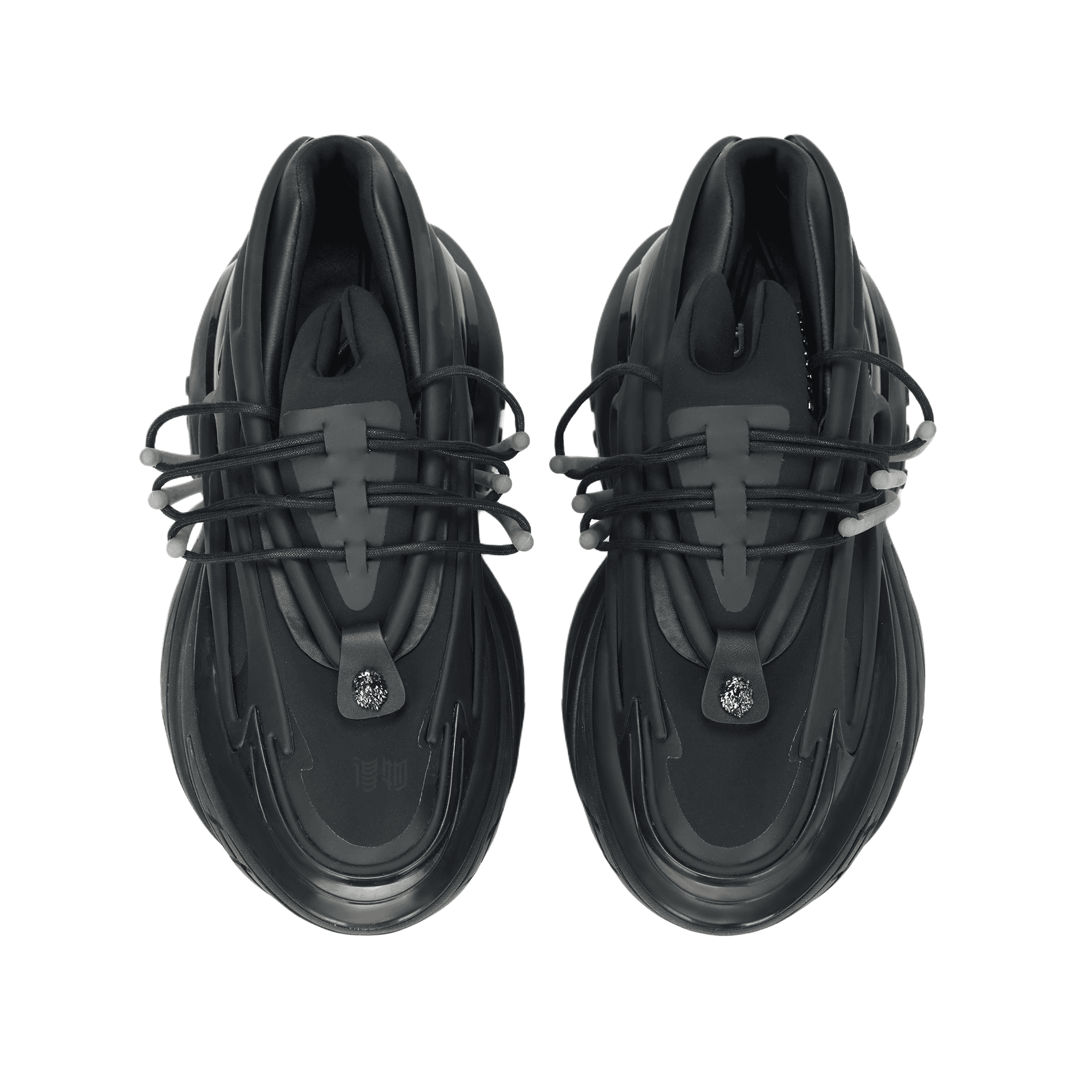 Кроссовки Balmain Low-Top Sneakers Black - изображение 3