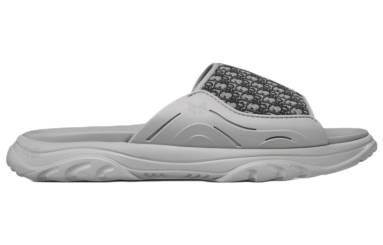 Сандалии Dior H-Town Oblique Gray - изображение 2