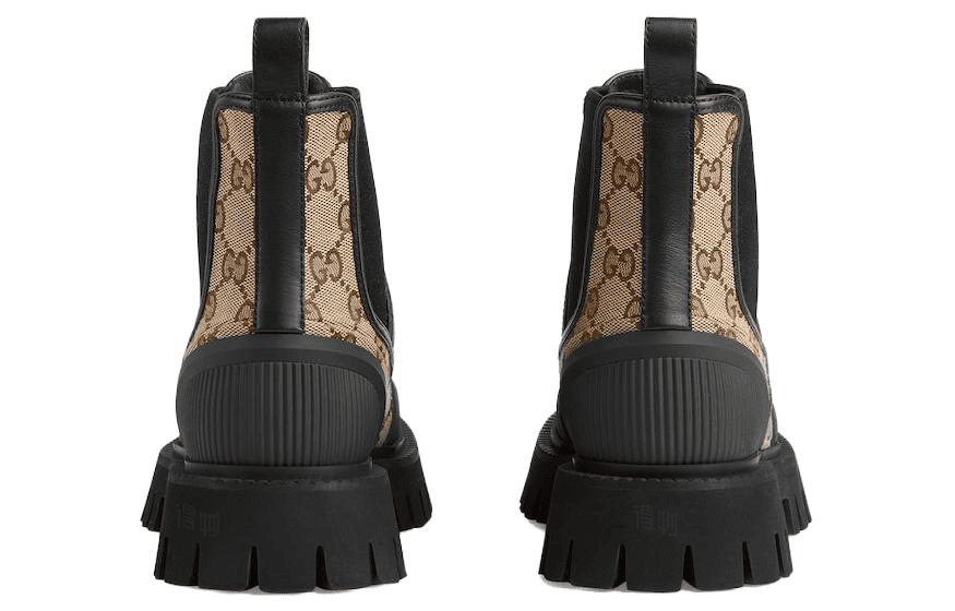Ботинки челси Gucci Chelsea Boots Beige - изображение 5
