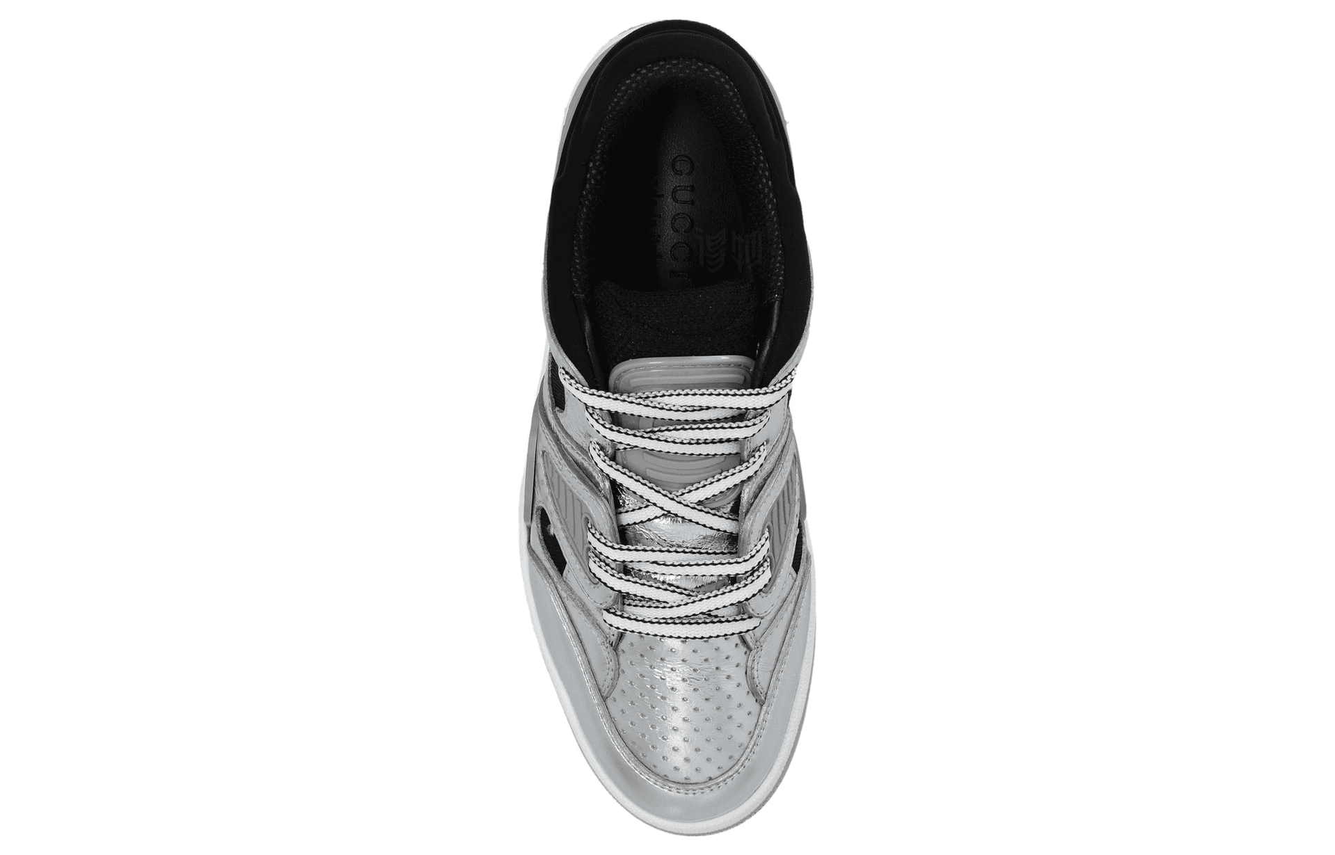 Кроссовки Gucci Basket Silver - изображение 5