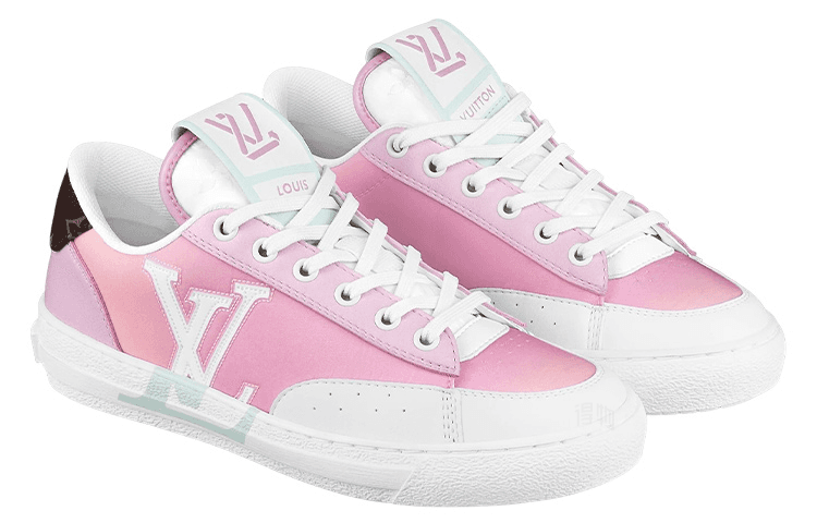 Кроссовки Louis Vuitton Charlie Low Top Pink - изображение 3