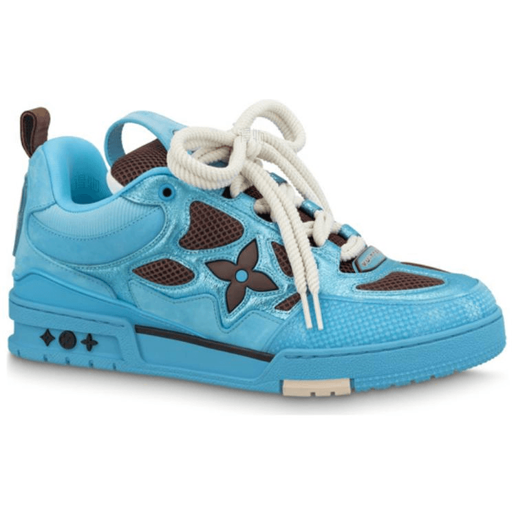 Кроссовки Louis Vuitton Skate Low Blue - изображение 2