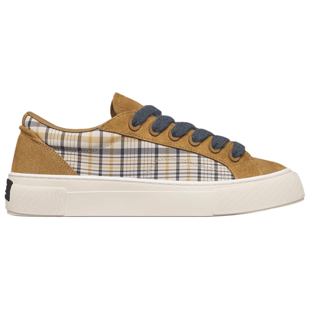 Кроссовки DIOR B33 Spin Leather Sneakers Brown Limited Edition - изображение 3
