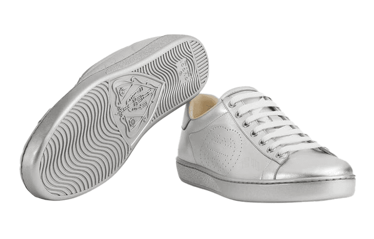 Кроссовки Gucci Ace Silver White - изображение 5