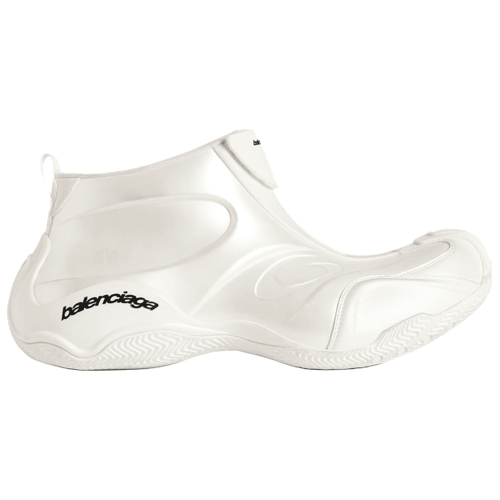 Кроссовки Balenciaga Basketball Mid White - изображение 3