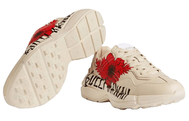Кроссовки Gucci Rhyton Red - изображение 6