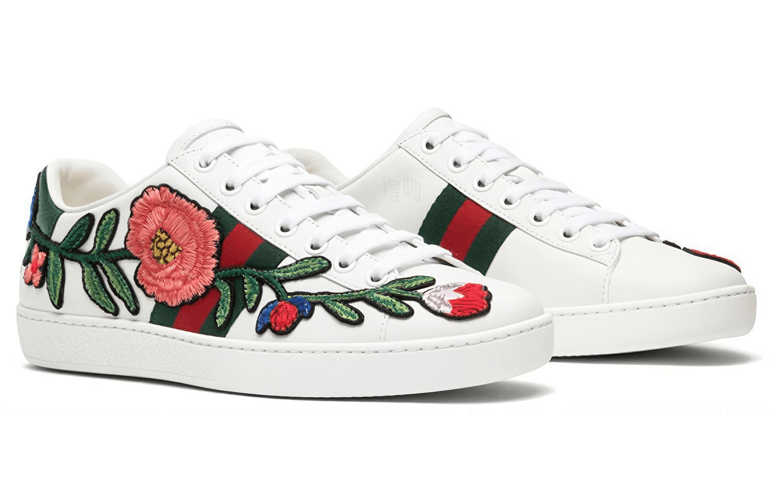 Кроссовки Gucci Ace Embroidered Floral - изображение 3
