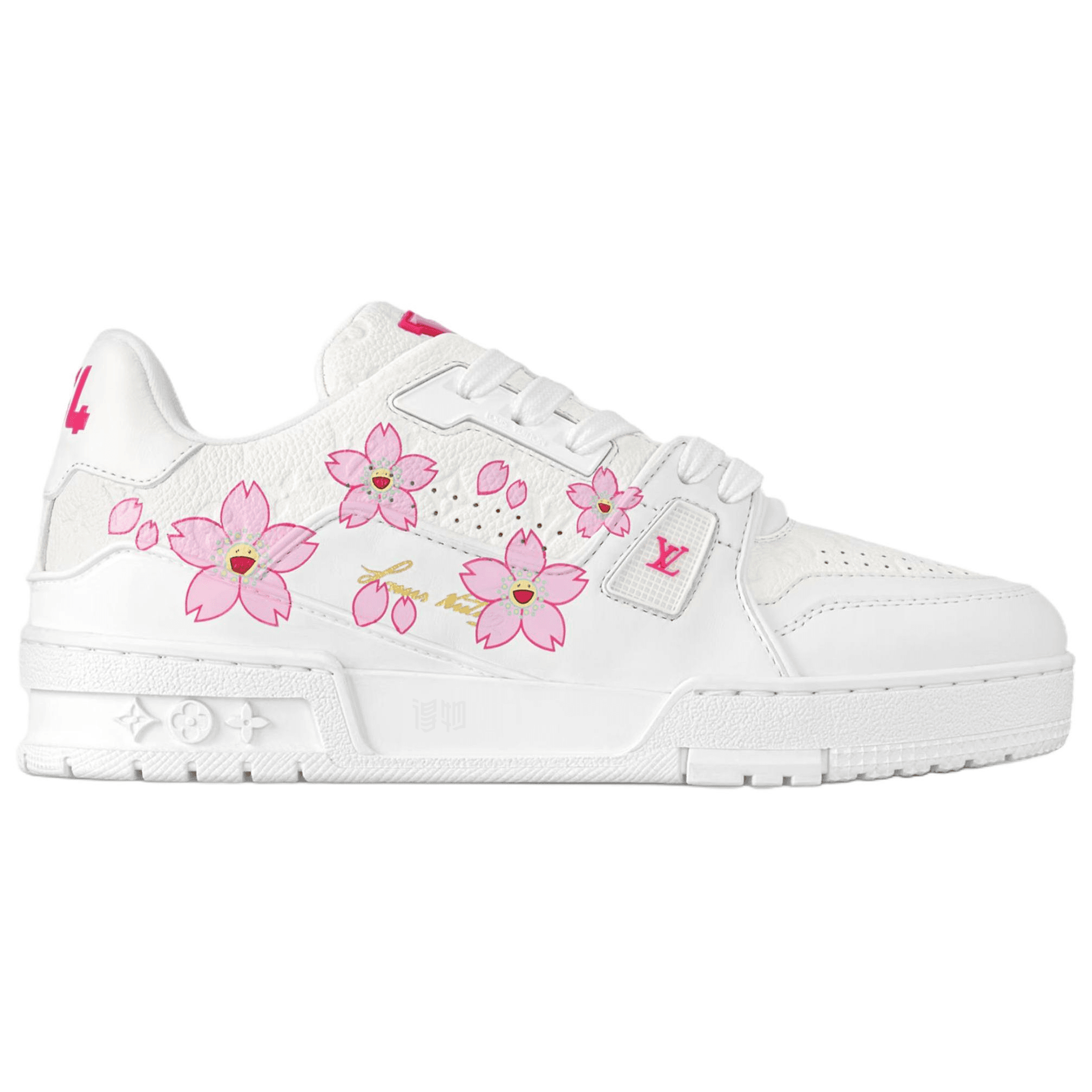 Кроссовки Louis Vuitton Trainer Sakura Collection - изображение 2