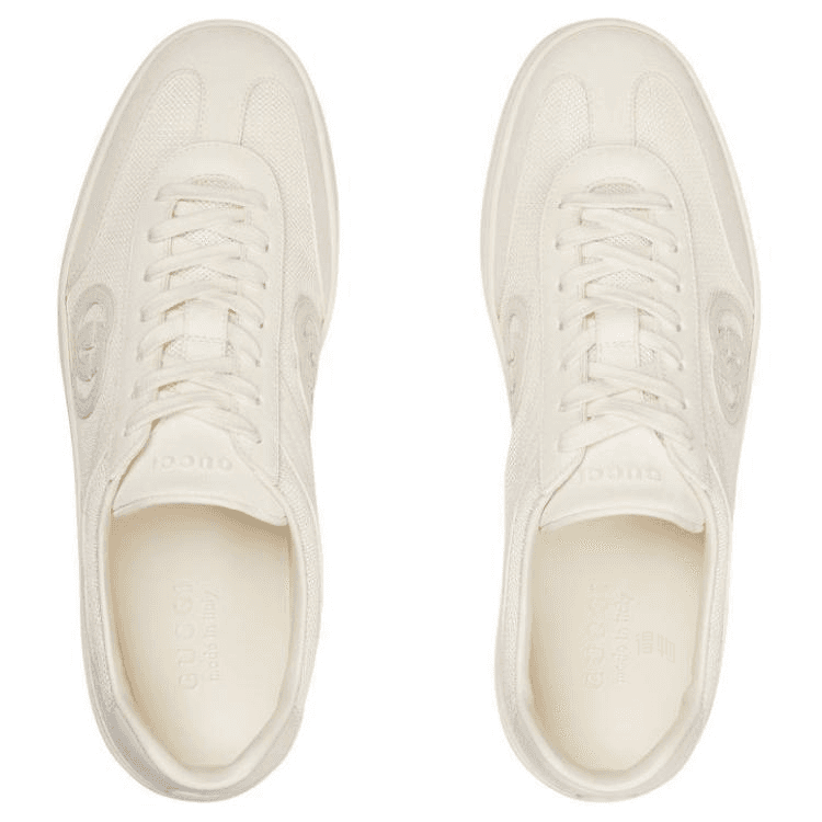 Кроссовки Gucci Low-Top Sneakers White - изображение 4