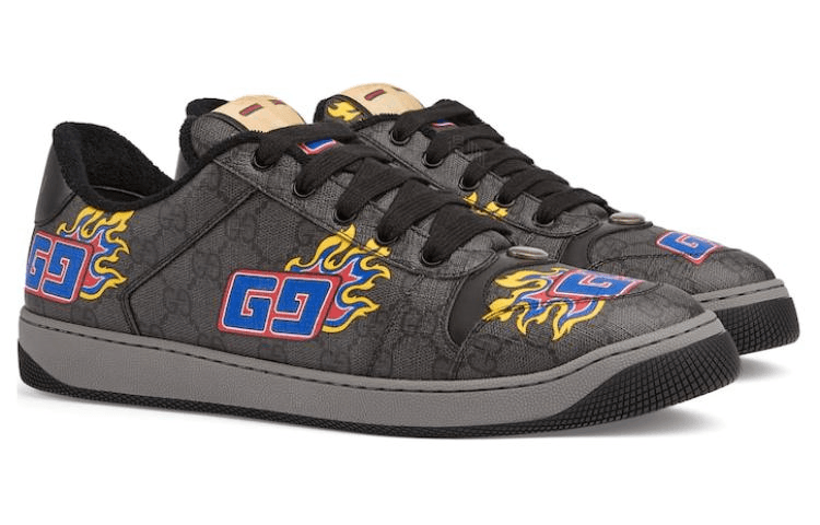 Кроссовки Gucci GG Low Top Sneakers Black - изображение 2