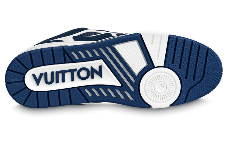 Кроссовки Louis Vuitton Skate Blue White - изображение 5