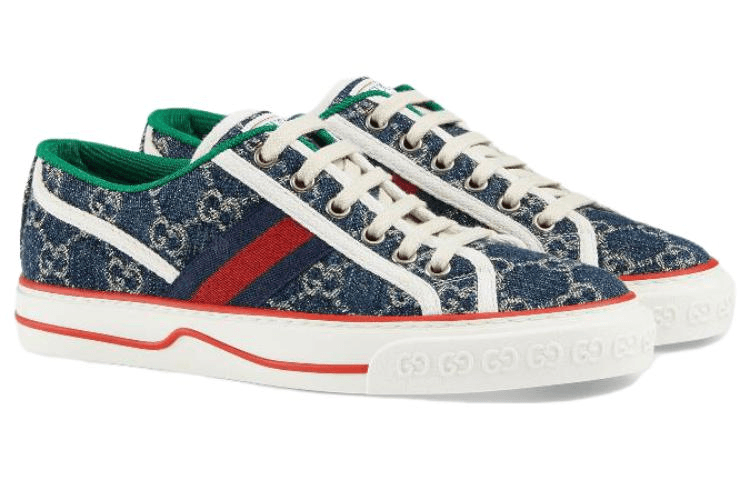 Кроссовки Gucci Tennis 1977 Denim - изображение 4
