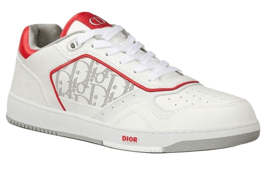 Кроссовки Dior B27 White Red - изображение 3