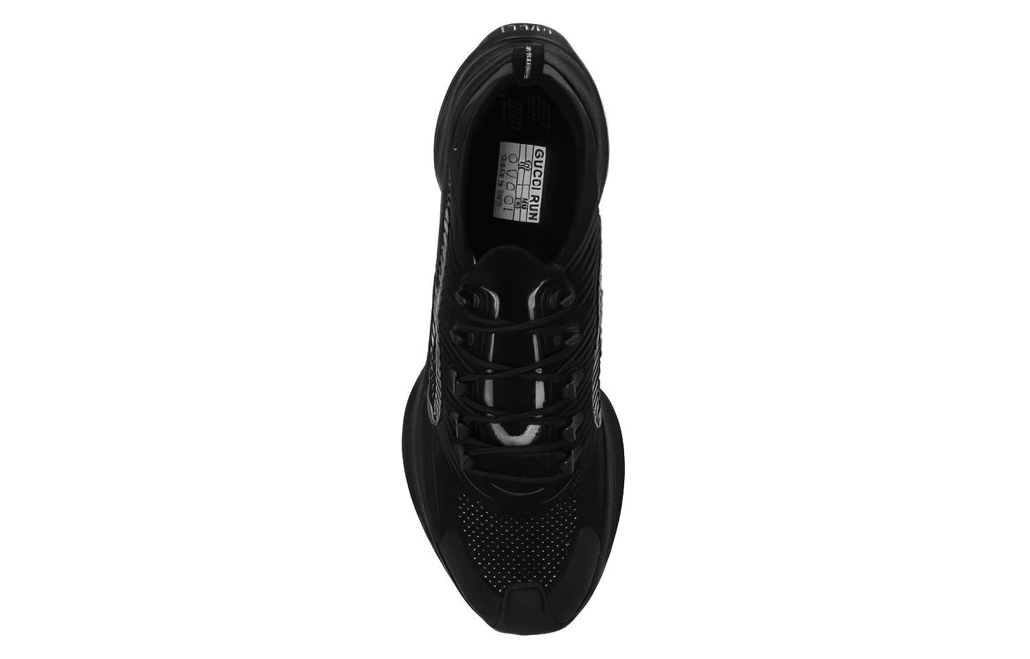 Кроссовки GUCCI RUN Black - изображение 5