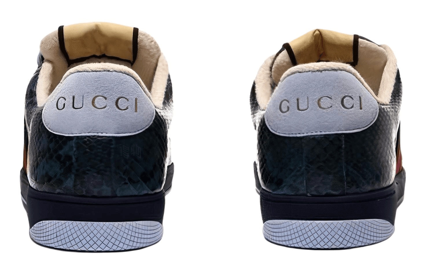 Кроссовки Gucci Low-Top Sneakers Navy - изображение 5