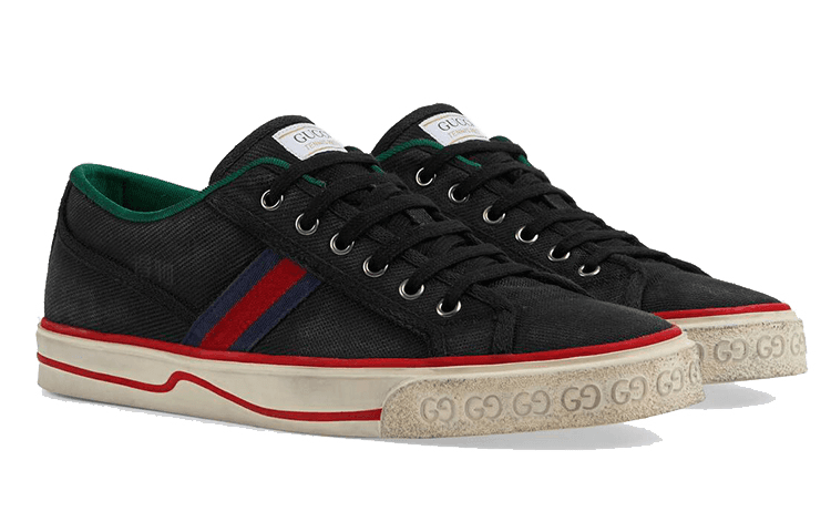 Кеды Gucci Tennis 1977 Black - изображение 3