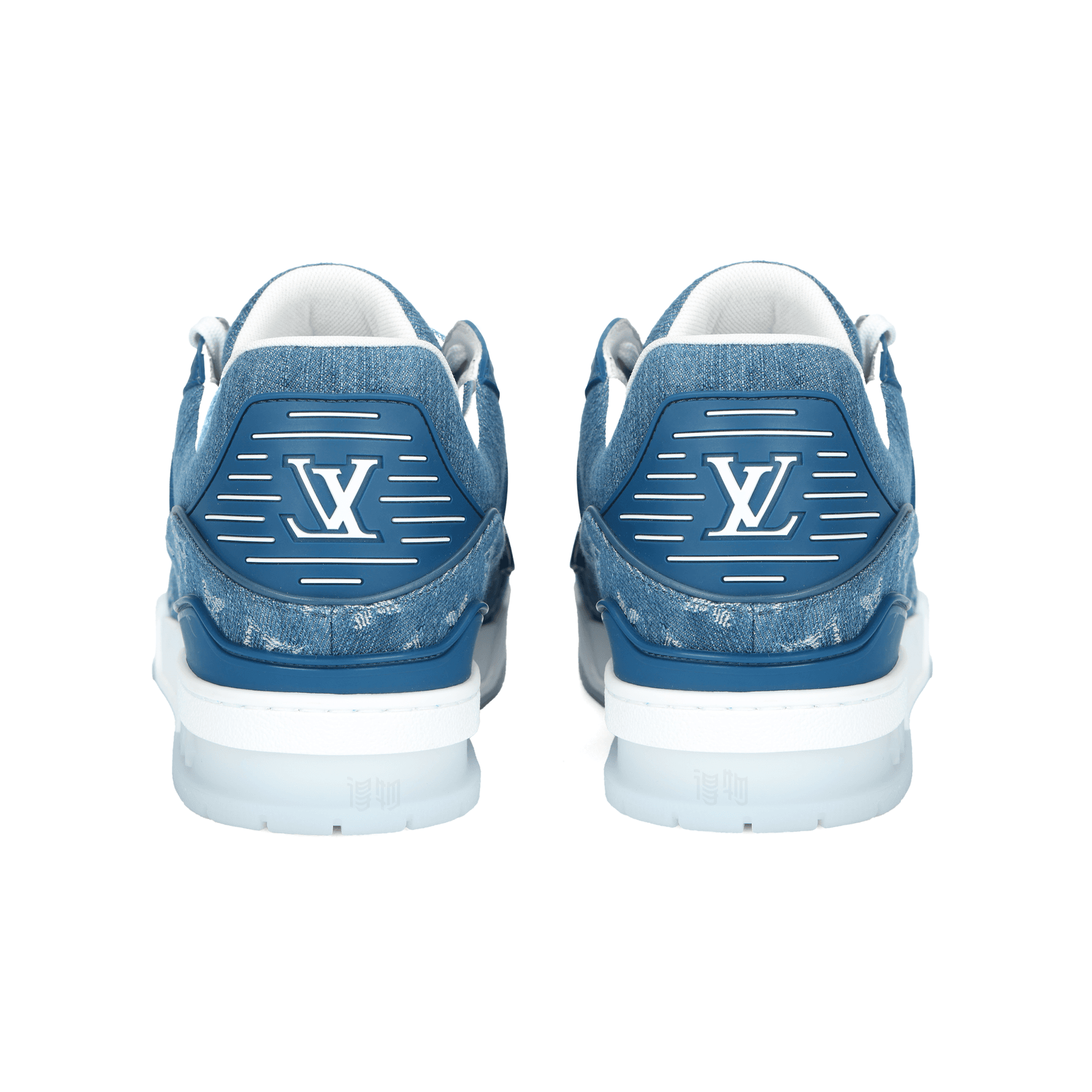 Кроссовки LOUIS VUITTON Trainer Blue - изображение 4
