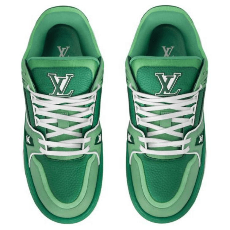 Кроссовки Louis Vuitton Trainer Maxi Green - изображение 4