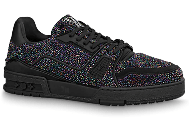 Кроссовки Louis Vuitton Trainer Black Starry - изображение 2