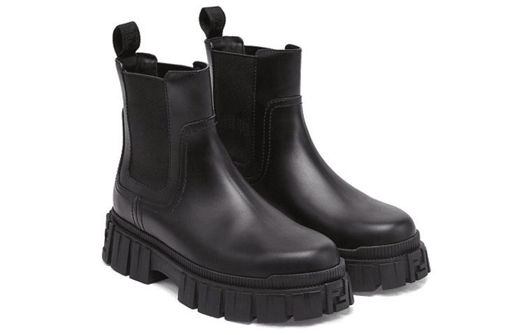Ботинки челси Fendi Force Chelsea Boots Black - изображение 4