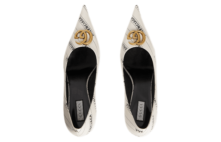 Туфли Gucci x Balenciaga Knife The Hacker Project White - изображение 4