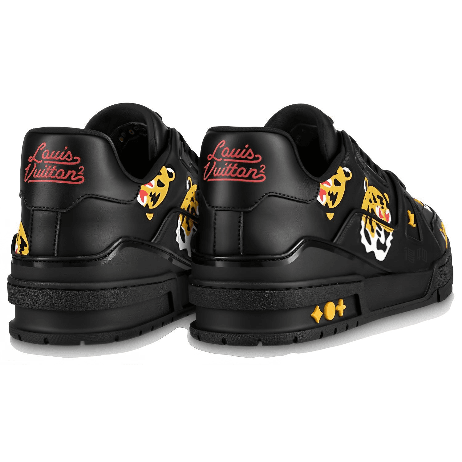 Кроссовки Louis Vuitton Trainer Black - изображение 4