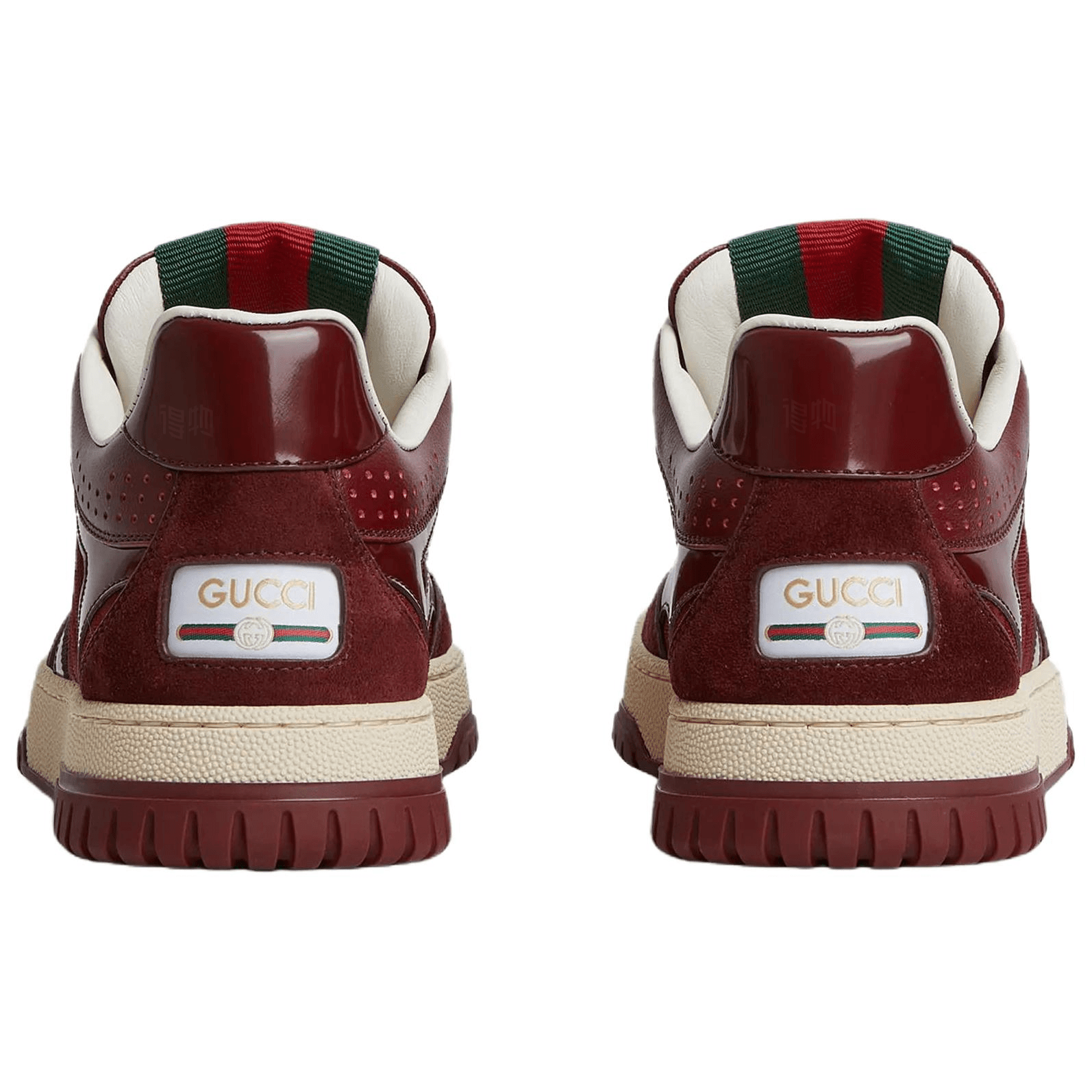 Кроссовки Gucci Re-Web Low Top Sneakers Red - изображение 5