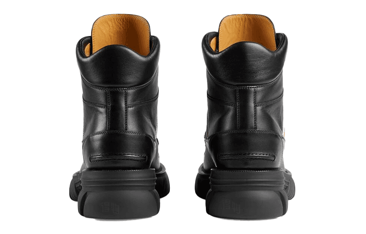 Сапоги Gucci Short Boots Black - изображение 5