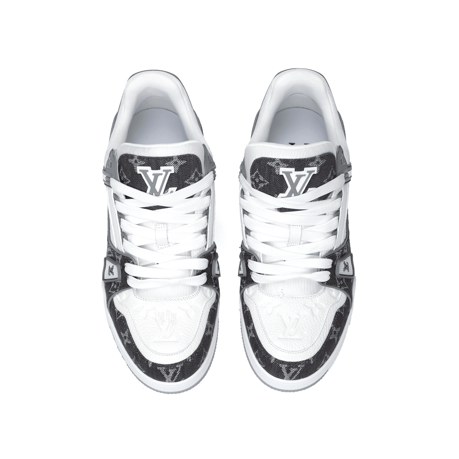 Кроссовки LOUIS VUITTON Trainer Grey White - изображение 3