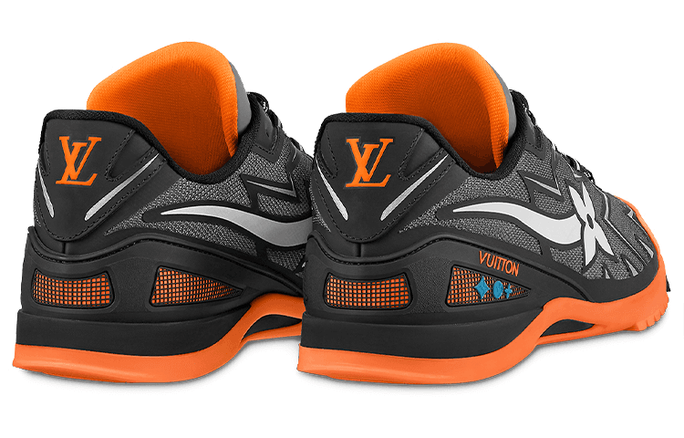 Кроссовки LOUIS VUITTON Sprint Grey Orange - изображение 5