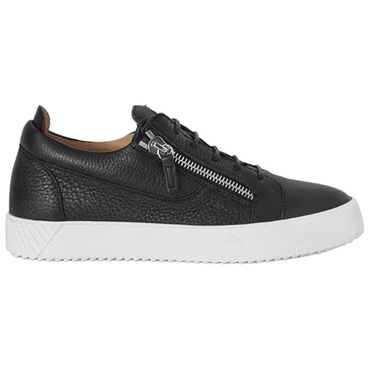 Кроссовки Giuseppe Zanotti GZ Low Top Double Zipper Sneakers Black - изображение 2
