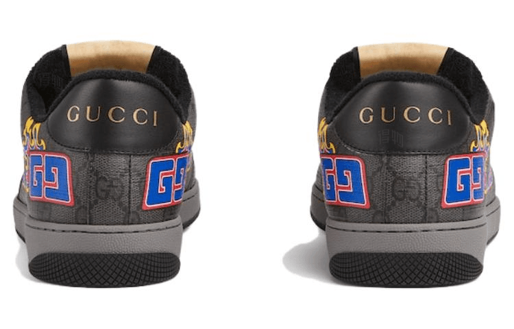 Кроссовки Gucci GG Low Top Sneakers Black - изображение 5