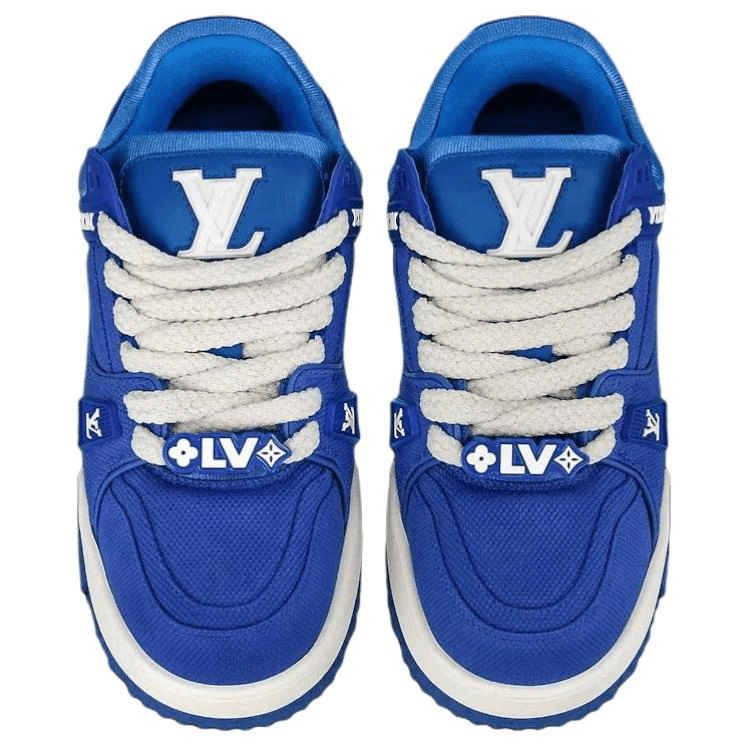 Кроссовки Louis Vuitton Trainer Maxi Blue - изображение 3