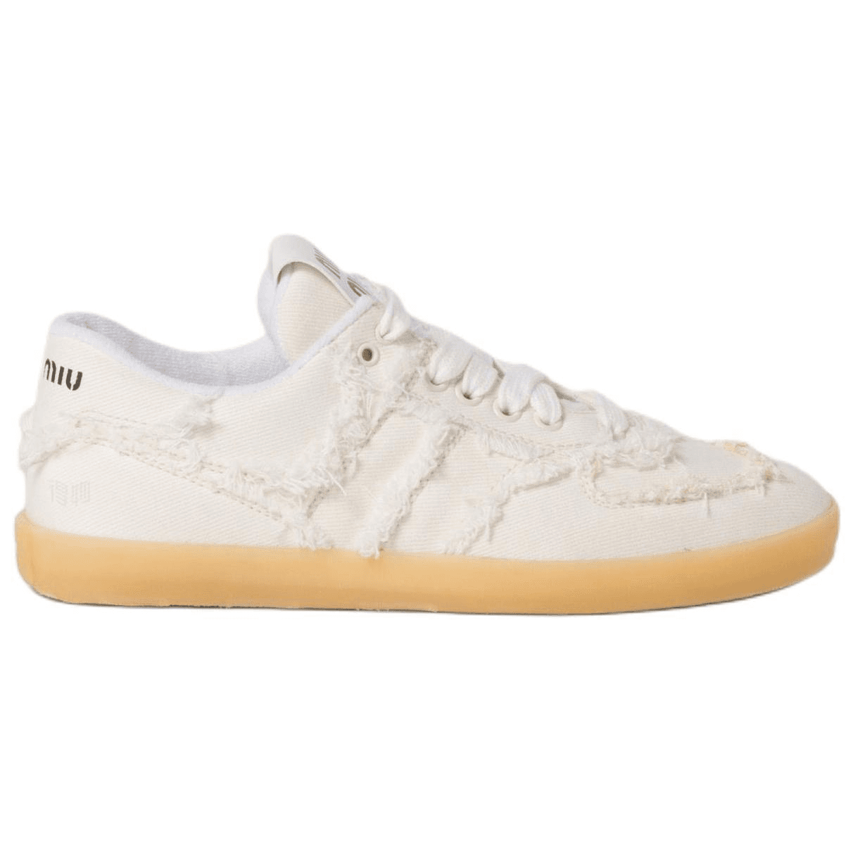 Кеды Miu Miu Low-Top Sneakers White - изображение 2