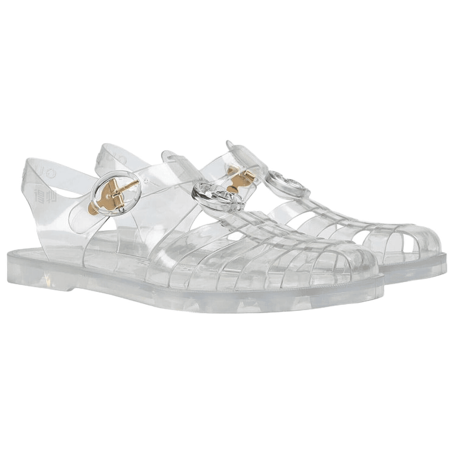 Сандалии Gucci Roman Sandals Transparent - изображение 3
