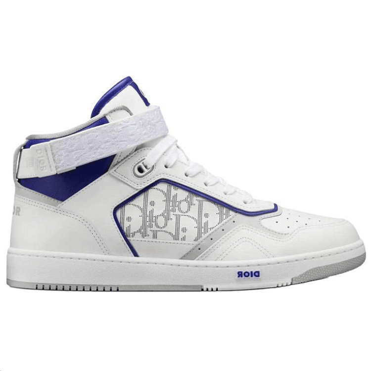 Кроссовки Dior B27 High-Top White Purple - изображение 2
