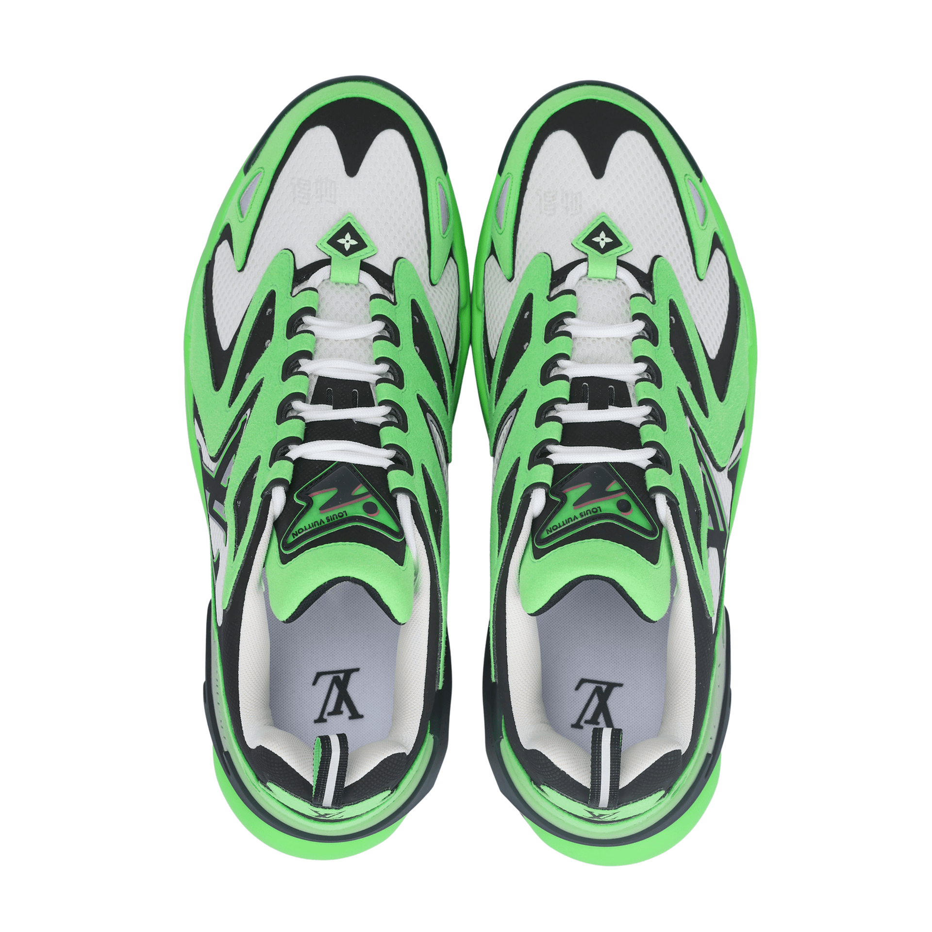 Кроссовки Louis Vuitton Runner Tatic Green - изображение 3