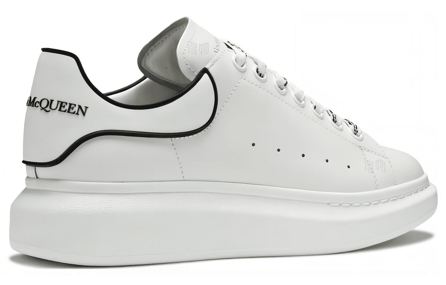 Кроссовки Alexander McQueen Leather Sneakers White - изображение 4