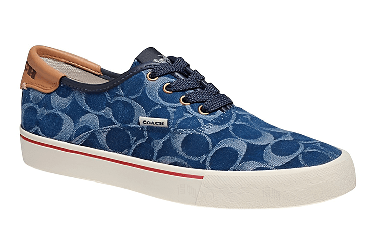 Кроссовки COACH Low Top Sneakers Blue - изображение 2