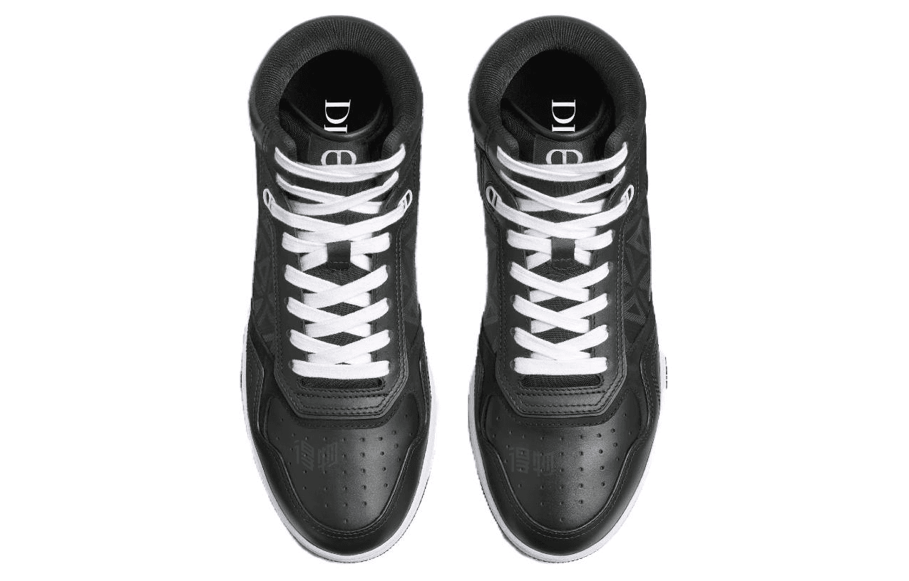 Кроссовки Dior B27 High-Top Black - изображение 4