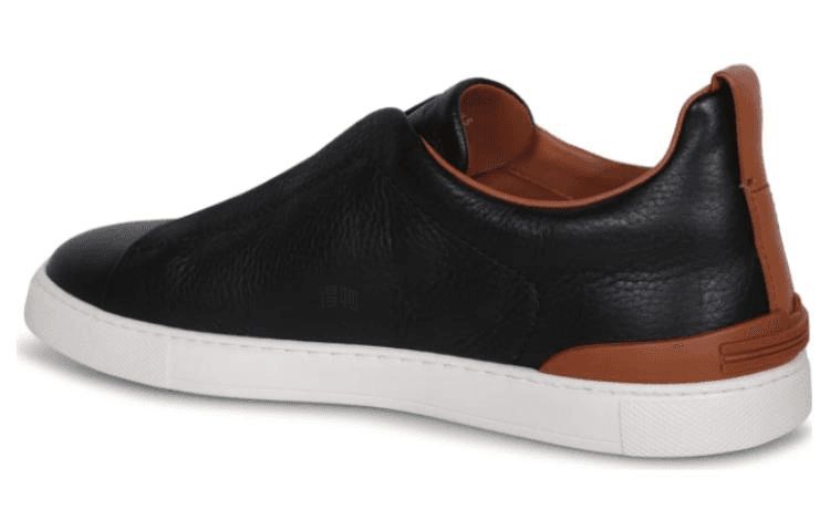 Кроссовки Zegna Triple Stitch Black - изображение 5