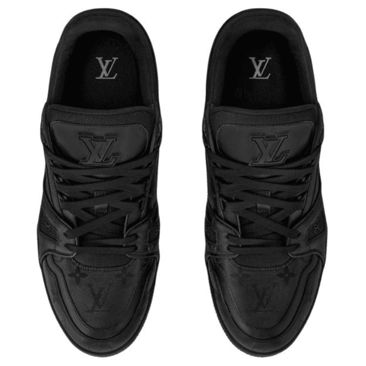 Кроссовки LOUIS VUITTON Trainer Black - изображение 4