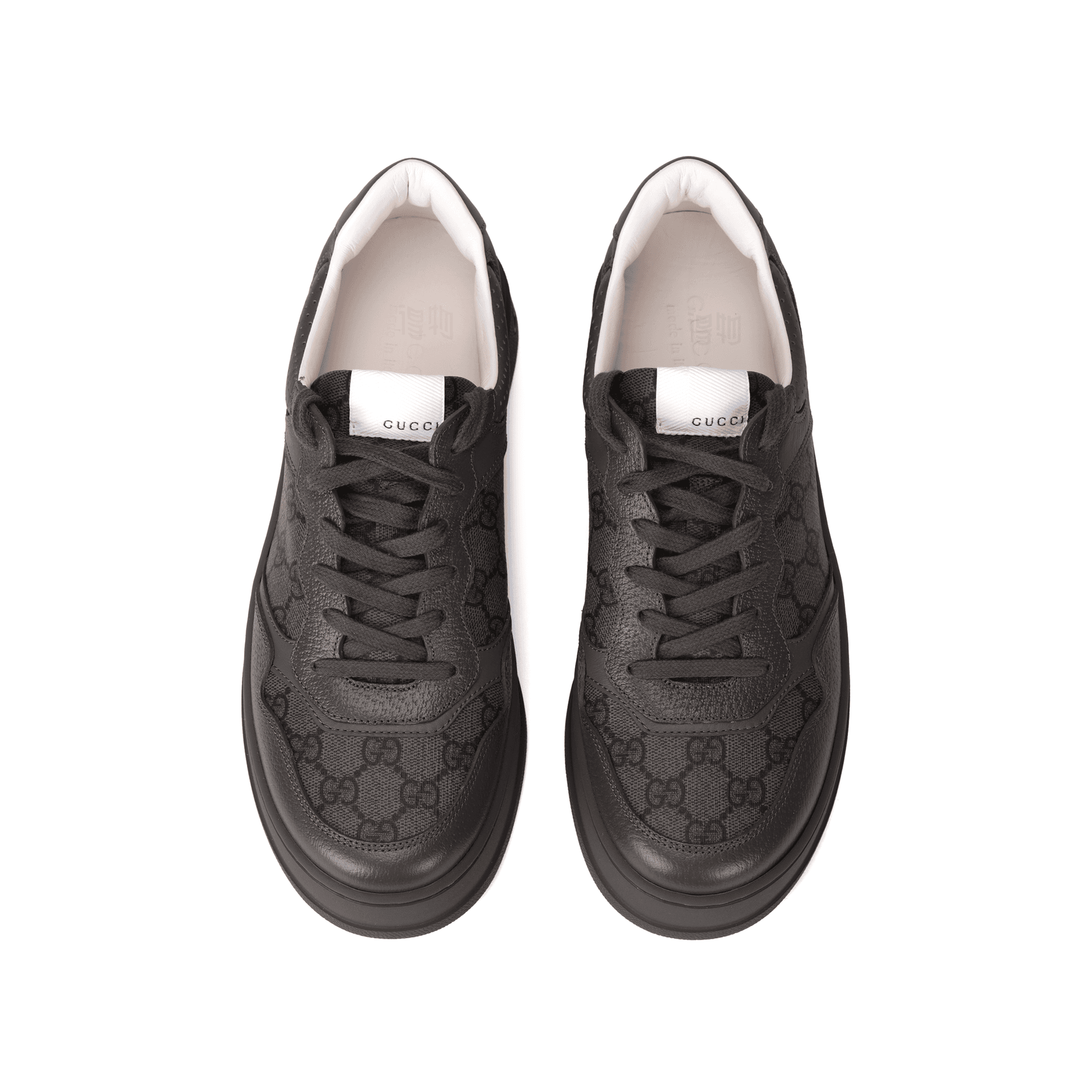 Кроссовки Gucci Chunky B Low Top Sneakers Grey Black - изображение 3