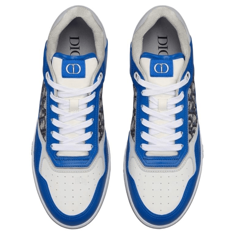 Кроссовки Dior B27 Low Blue Grey White - изображение 4