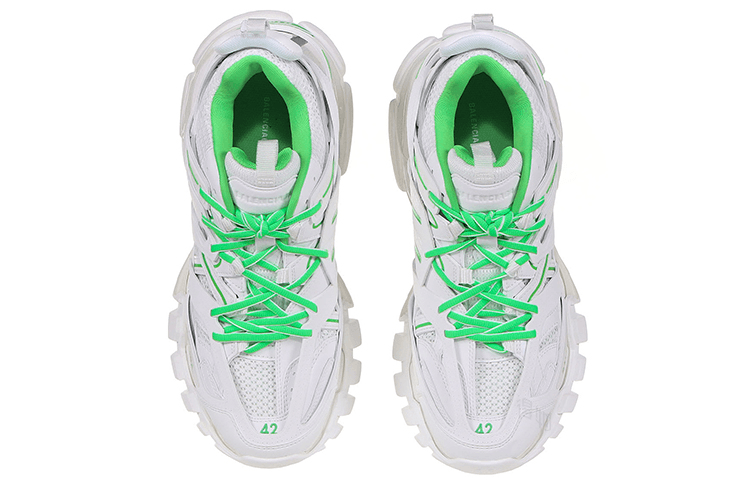 Кроссовки Balenciaga Track 1.0 White Fluorescent Green - изображение 5